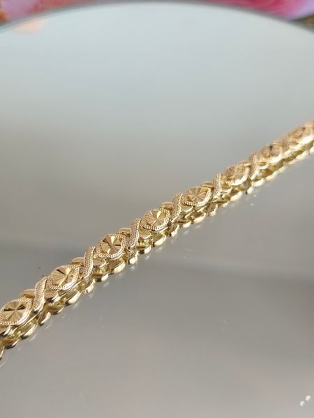 Elegancka Bransoletka Diamentowe Owale